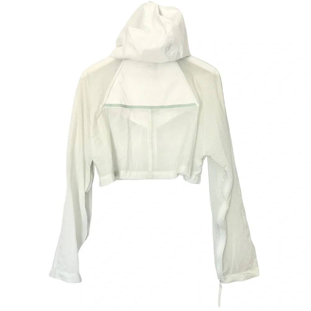 Nike Sportswear Women's Cropped  Woven Windbreaker Jacket Size S - Picture 4 of 16